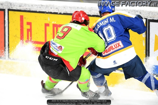 2020-10-10 Valpellice Bulldogs-Hockey Pieve 1458 Filippo Salvai